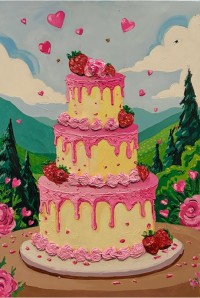 Maryam Arslan, 24 x 36 Inch, Glitter and Oil on Canvas, AC-MARS-003 Maryam Arslan, 24 x 36 Inch, Glitter and Oil on Canvas, AC-MARS-003